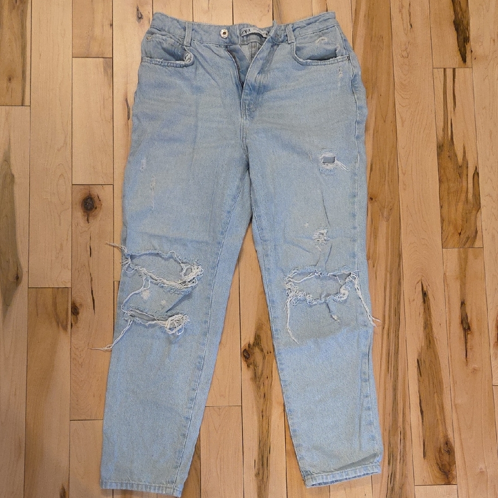 Zara Light Blue Jeans